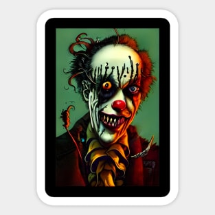 Frankenclown 9 - Gravity Sticker